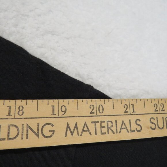 True Religion T Shirt Mens Sz Extra Large Black G old Foil Graphic Short Sleeve - Picture 5 of 9